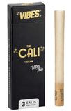 Vibes ''The Cali'' Pre-Rolled Ultra Thin Cones (3pcs)