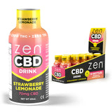Zen CBD Drink 70mg - Strawberry Lemonade