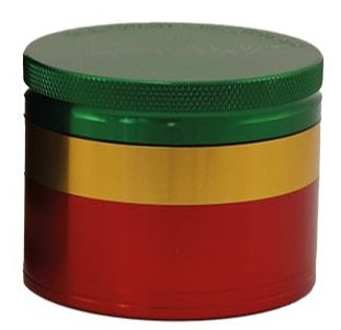 RAW x Hammer Craft ''Rasta'' Large Grinder 4 Parts (60mm)