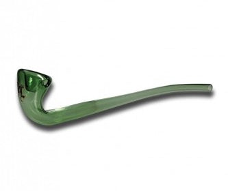 Gandalf Glass Pipe (L) - Clear Green