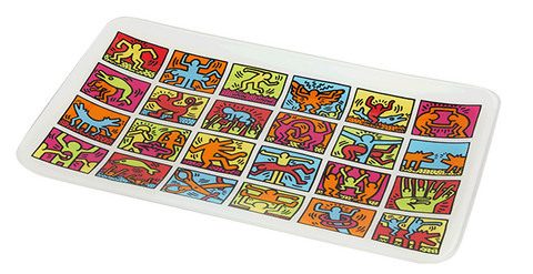 Keith Haring Rolling Tray - Multicolour