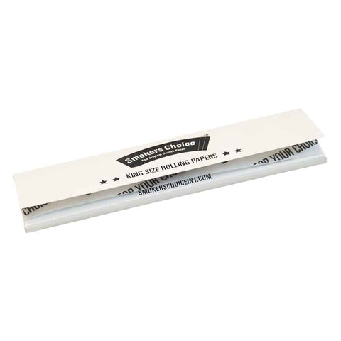 Smokers Choice Rolling Papers King Size - White - Puff Puff Palace